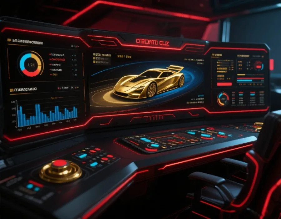 极速赛车数据平台展示